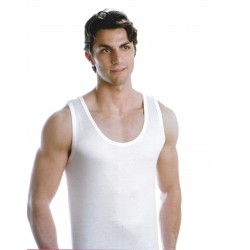 Canotta uomo spalla larga 6 pezzi LEABLE art. 1417