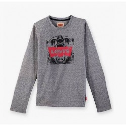 T-Shirt ragazzo manica lunga con stampa LEVI'S art. NK 10047