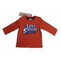 T-Shirt bambino manica lunga con stampa LEVI'S art. NK 10034