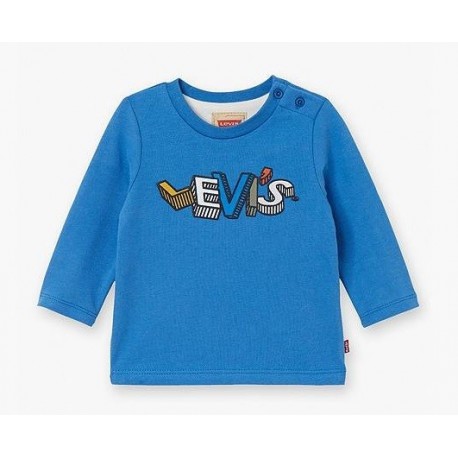T-Shirt bambino manica lunga con stampa logo LEVI'S art. NK 10044