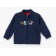Cardigan neonato con zip e stampa LEVI'S art. NK 17004