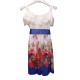 Abito bambina chiffon e voulant PICCOLA DOLL art. 30512/J