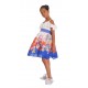 Abito bambina chiffon e voulant PICCOLA DOLL art. 30512/J