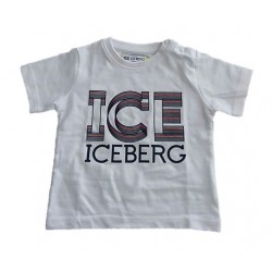 T-shirt bambino con stampa ICEBERG art. TSICE028BM