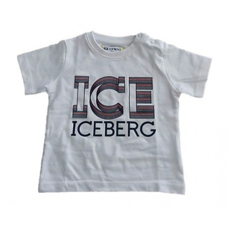 T-shirt bambino con stampa ICEBERG art. TSICE028BM