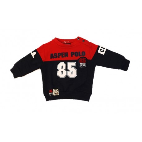 Tuta felpata neonato ASPEN POLO CLUB art. 1071T0164