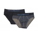 Bipack slip uomo in jersey EMPORIO ARMANI art. 111733-8A5041