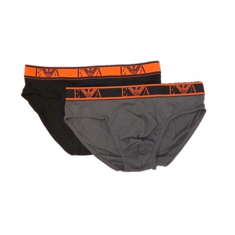 Bipack slip uomo con elastico logo EMPORIO ARMANI art. 111733-8A7151