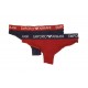Set due brasiliane con fascia logata EMPORIO ARMANI art. 163337-8A3171