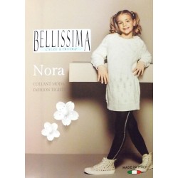Collant bambina con stampa profilo glitter BELLISSIMA art. NORA