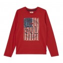 T-Shirt ragazzo manica lunga con stampa LEVI'S ART. NK 10197
