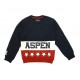 Felpa ragazzo tricolore ASPEN POLO CLUB art. 1035F0166