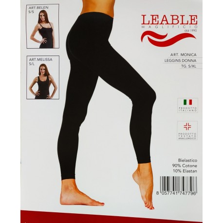 Leggings donna conf. da 3 pezzi LEABLE art. MONICA
