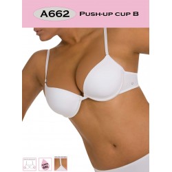 Reggiseno push-up con ferretto CUORE DI DONNA art. A662