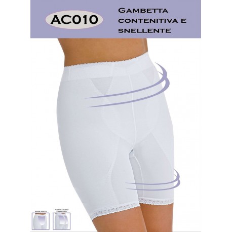 Gambetta contenitiva e snellente CUORE DI DONNA art. AC010