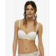 Reggiseno imbottito in pizzo Ivory Bridal LOVABLE art. L07RC