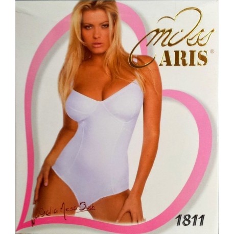 Body donna liscio in microfibra MISS ARIS art. 1811