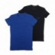 Set da 2 t-shirt uomo scollo a V con monogramma EMPORIO ARMANI art. 111670-9A715