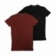 Set da 2 t-shirt uomo scollo a V con monogramma EMPORIO ARMANI art. 111670-9A715