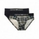 Set da 2 slip uomo con banda logata EMPORIO ARMANI art. 111733-9A504