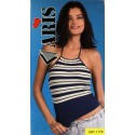 Top donna spalla stretta rigato ARIS art. 1178