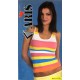 Canotta donna spalla larga rigata ARIS art. 1179