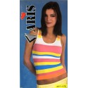 Canotta donna spalla larga rigata ARIS art. 1179