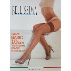 Calze autoreggenti Basic 10 den BELLISSIMA