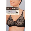 Reggiseno in pizzo senza ferretto serie "Tonic Lift Femminine" LOVABLE art. L03FD