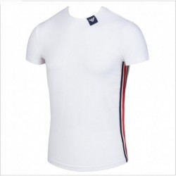 T-shirt con bande laterali Emporio Armani
