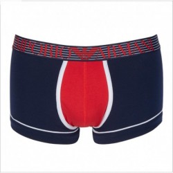 Boxer con elastico logato rigato Emporio Armani