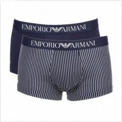 Set di 2 boxer parigamba con pattern decorativo Emporio Armani