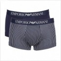 Set di 2 boxer parigamba con pattern decorativo Emporio Armani