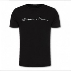 T-shirt con lettering Emporio Armani
