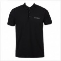 Polo con stampa logo Emporio Armani