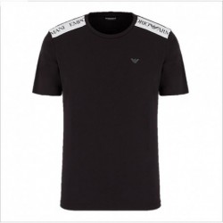 T-shirt con bande logate a contrasto Emporio Armani