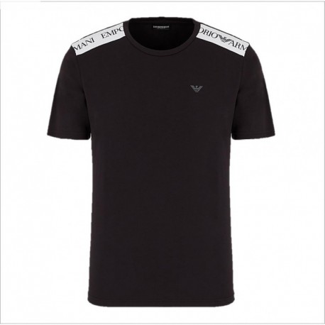 T-shirt con bande logate a contrasto Emporio Armani