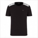 T-shirt con bande logate a contrasto Emporio Armani