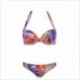 Bikini push-up con stampa giungla Emporio Armani
