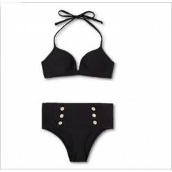 Bikini con triangolo imbottito sail away Emporio Armani