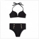 Bikini con triangolo imbottito sail away Emporio Armani
