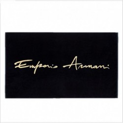 Telo mare con logo ricamato Emporio Armani