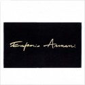 Telo mare con logo ricamato Emporio Armani