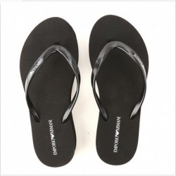 Infradito con suola alta logate Emporio Armani