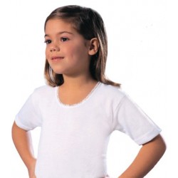 Maglia bambina manica corta conf. 3 pezzi LEABLE art. 144