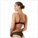 Reggiseno in pizzo con frange decorative Emporio Armani