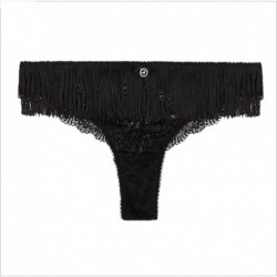 Brasiliana in pizzo con frange decorative Emporio Armani
