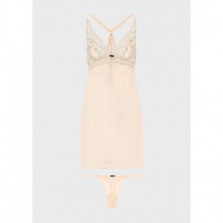 Set notte baby doll con perizoma Emporio Armani
