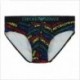 Slip uomo con stampa graphic art Emporio Armani