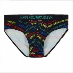 Slip uomo con stampa graphic art Emporio Armani